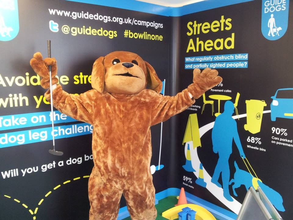 Guide Dogs Streets Ahead Stand for Party Political Conferences