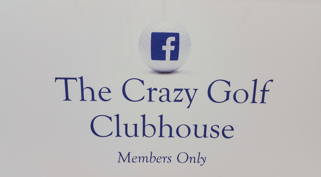Facebook London, Putting, crazy golf hire, mini golf hire