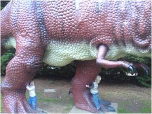 T-Rex is so tall