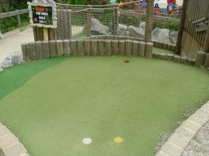 Legoland Hole 9 Mole Hole Mini Golf