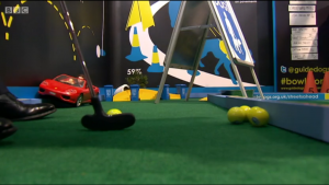 Crazy Golf exhibition stand
