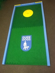 Mini Golf Exhibition Stand for Guide Dogs