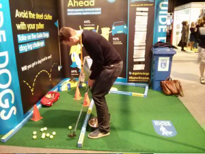 Mini Golf Exhibition Stand